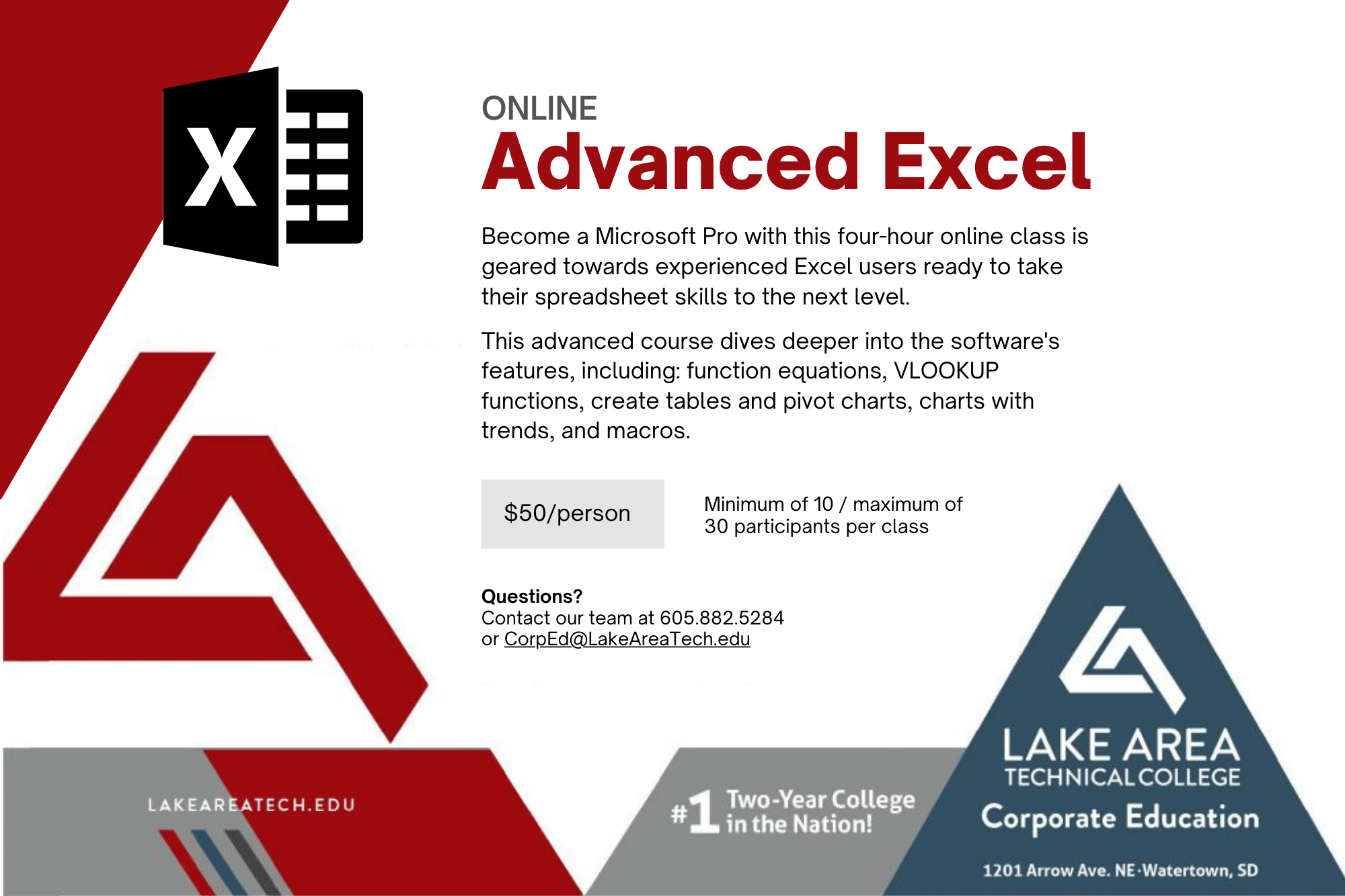 learn excel online class software