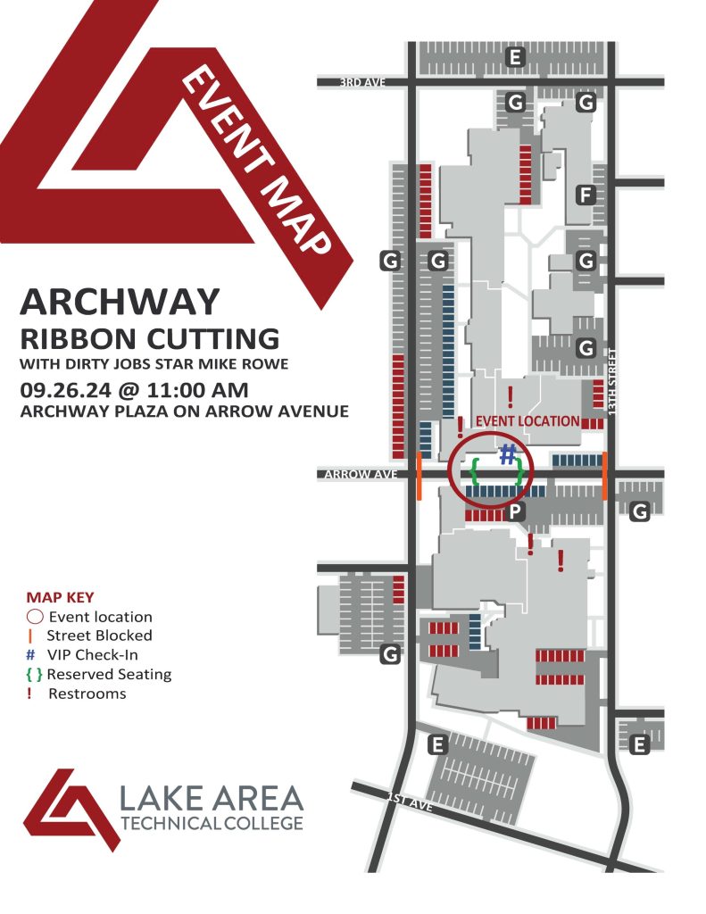 Ribbon Cutting Event Campus Map Ff